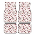 thumbnail image 1 of Honeii Different Meat Print Car Foot Mat Four-Piece Set - Front & Rear Universal Car Floor Mats for SUVs, Trucks, Sedans, 1 of 7