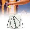 thumbnail image 4 of Bolsa para Raqueta de Bádminton, Bolsa para Raqueta de Tenis, Bandolera para Raqueta de Bádminton Resistente Al Agua para Raqueta de Bádminton Pickleb Beige, 4 of 8