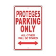 thumbnail image 1 of MAZDA PROTEGE5 Parking Only All Others Will Be Towed Ridiculous Funny Novelty Garage Aluminum Sign 12"x18" Plate, 1 of 1