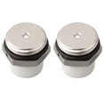 thumbnail image 4 of 2 Pcs BSP Male Thread Nickel Plated Brass Manual Radiator Air Vent Plug Valve, 4 of 8