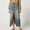 Blue#262, variant on Wowcloth Women's Vintage Denim Skirt High Waist A-line Skirts Mid-length Loose Long Skirt