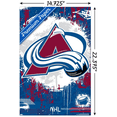 thumbnail image 3 of NHL Colorado Avalanche - Maximalist Logo 23 Wall Poster, 14.725" x 22.375", 3 of 4