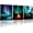 Aurora color, variant on Wall Decor Living Room,Bedroom Northern Lights 3 Panel Canvas wall art Paintings for Wall Decorations Modern Bathroom Office Aurora Polaris Nature Landscape 12"x16"x3 Framed Ready to Hang