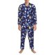 thumbnail image 3 of Fotbe Cute Shark Pijama de Hombre con Estampado de Manga Larga, Conjunto de 2 Piezas, Ropa de Dormir Suave y Cómoda con Bolsillos-Large, 3 of 7