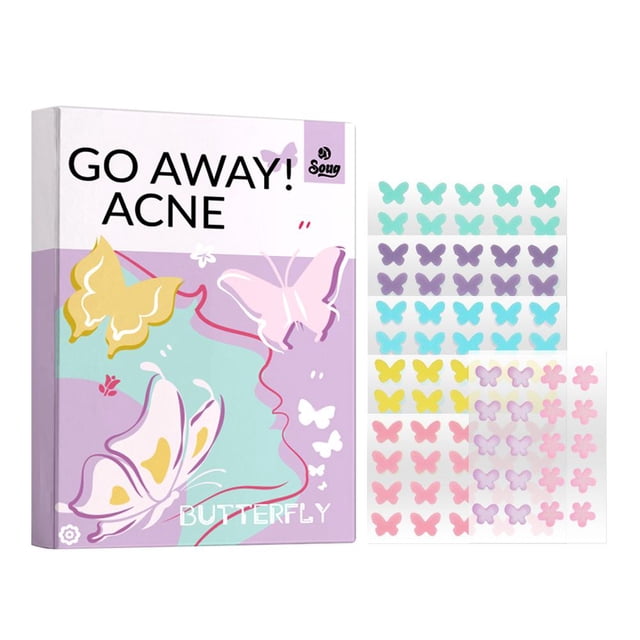EZLIFE Parches para espinillas, hidrocoloide, acné, espinillas, árbol de té, ácido salicílico, estrella linda, GXY N2A4