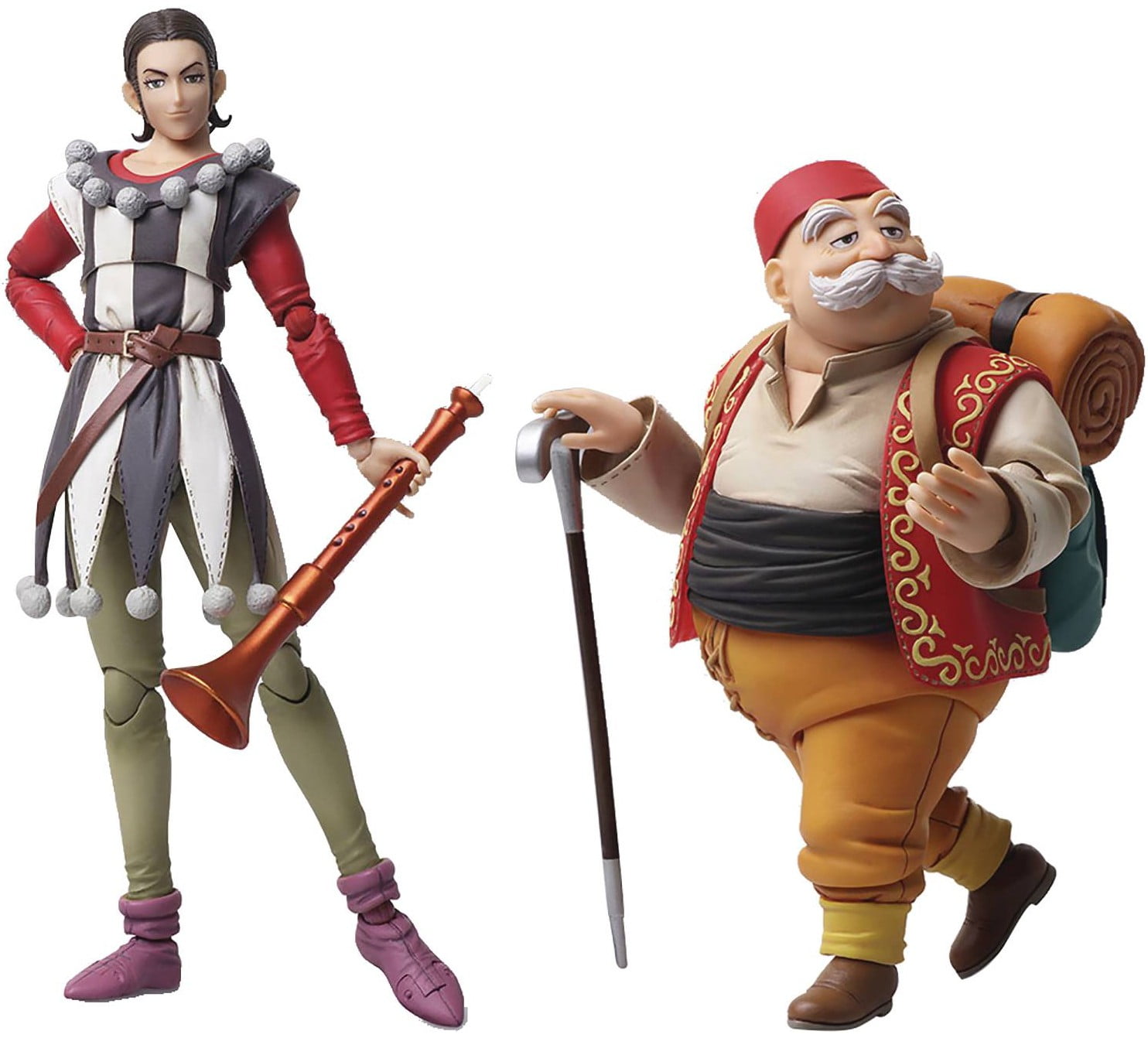 Dragon Quest Bring Arts Sylvando & Rab Action Figure