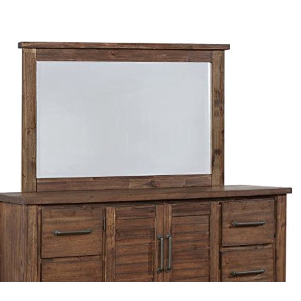 Coaster Company Sutter Creek Dresser Mirror, Vintage Bourbon 49"x31" (Dresser Sold Separately