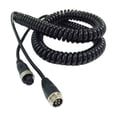 thumbnail image 2 of Cable espiral telescópico de vídeo, extensión de cable en espiral, conector de aviación para cosechadora de cables para camión 8 millones, 2 of 8