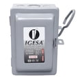 thumbnail image 1 of Interruptor De Seguridad Igesa 2 Polos 30A Acero 120/240V, 1 of 3