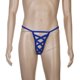 thumbnail image 2 of Correas Para Hombre Sexy Ver A Través De La Bolsa De La Ropa Interior Breve - Blue SM SunniMix Men \ 's tanga, 2 of 8
