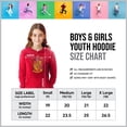 thumbnail image 5 of Harry Potter Pullover Hoodie - Lightweight, Boys & Girls Youth Kids Daily Hoodie, Small, Crest Red, 5 of 5