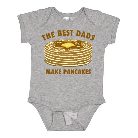 

Inktastic Best Dads Make Pancakes Gift Baby Boy or Baby Girl Bodysuit