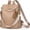 Khaki, variant on Versatile PU Leather Backpack – Multi-Way Carry, Anti-Theft & Spacious Organized Storage for Travel & Daily Use