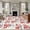 Red, variant on 2'x6' Rug Runners for Hallways Kitchen, Yellow Blue Spring Floral Non Slip Entryway Beside Floor Carpet Runner, Summer Botanical Farmhouse Washable Laundry Room Bedroom Throw Rugs Mat for Family Pet