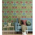 thumbnail image 6 of NextWall Pale Carmine & Blue Lake Vintage Rose Peel and Stick Wallpaper, 6 of 9