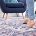 thumbnail image 4 of CAMILSON Machine Washable Rug Distressed Vintage Area Rugs Stain and Water Resistant Traditional Bohemian Indoor Carpet (2x3 2002-Grey), 4 of 8