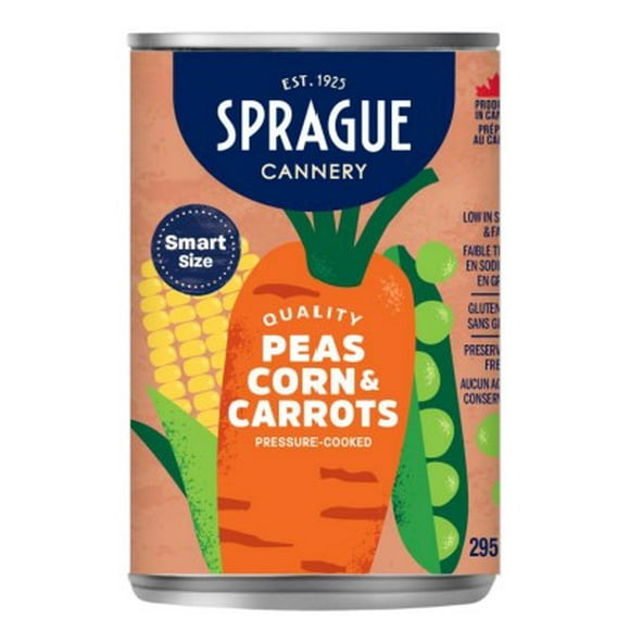 PEAS CORN CARROT - FRENCH E-SPRAGUE SP POIS MAIS CAROTTE