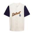 thumbnail image 2 of Men's Profile Cream/Navy Detroit Tigers Big & Tall Two-Color Fashion Jersey, 2 of 3
