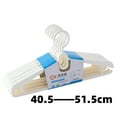 thumbnail image 3 of 5 Pack Plastic Clothes Hanger, Extra Thick Wide Shoulder Coat Hangers Hook , Space Saving Hangers for Suits, Sweater, Dresses, Pants, 3 of 3
