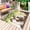 Green, variant on Cute Cats Outdoor Rug 5x7 Ft - Reversible Patio Rug Outdoor Camping Rugs, Japanese Owls Animals Country Leaves Vintage Washable Indoor Outdoor Area Rugs, Non-Slip Outdoor Carpet Runner for Deck/Porch