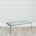 thumbnail image 1 of Table Basse Cascade en Verre Trempé Clair Curvo, 1 of 5
