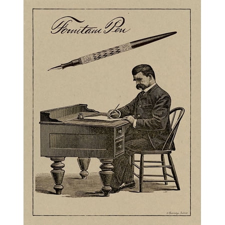 Vintage Office IV Poster Print by Gwendolyn Babbitt (18 x 24) # BAB512