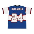 thumbnail image 3 of Heated Rivalry Inspired Merch Hollander 24 Navy-White V-Neck Jersey T-Shirt - Unisex Short Sleeve Casual Streetwear Top for TV Series Fans, 3 of 5