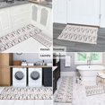 thumbnail image 5 of White Christmas Tree Pattern Kitchen Rugs Sets Of 2,Anti Fatigue Kitchen Mat Rugs Non Slip Washable,Decorative Kitchen Floor Mats for Kitchen,Sink,Laundry,17"x30"+17"x47", 5 of 7
