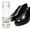 Shoe Polish White, variant on 100ml Liquid Shoe Polish With Built-In Sponge Applicator, Instant Shoe Shine Polish For Leather Dress Shoes, Boots And Jackets, Portable Leather Care Solution For Quick Shoe Cleaning And Polishing