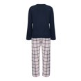 thumbnail image 2 of Pijama Secret Treasures Talla EG Cuadros Marino, 2 of 4