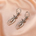 thumbnail image 6 of Skull Earrings for Women Men Stud Earrings Gothic Hip Hop Jewelry Skeleton Charm, 6 of 7
