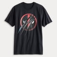 thumbnail image 3 of Deadpool Mens T-Shirt - Merc With Mouth Blade Slicing on Grid, 3 of 3