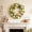 Green D, variant on Gqtwoy Simulated Birds Egg Wreath, Spring Easter Decoration, Colorful Leaf Ring, Festive Wall Decor, Indoor Outdoor Ornament, Maintenance-Free Floral Arrangement