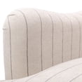 thumbnail image 6 of Sylvia Sea Oat Striped Arm Chair 81518, 6 of 9