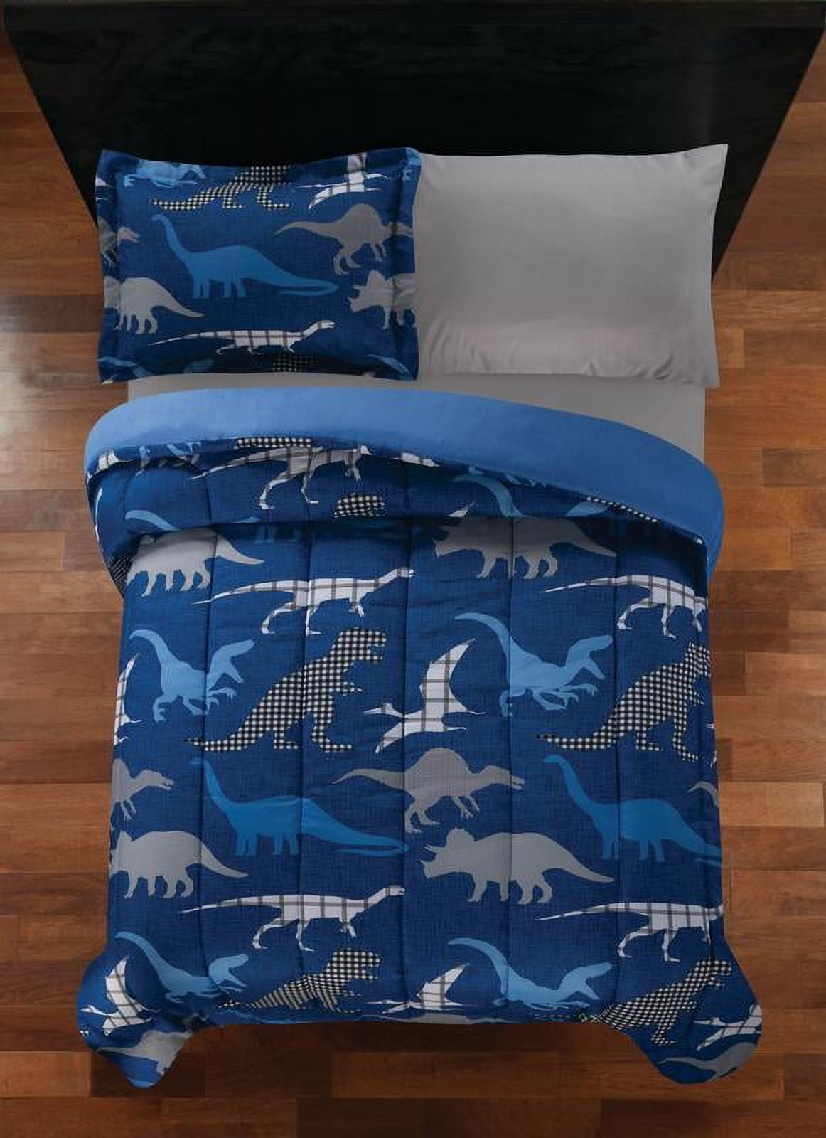 Your Zone Blue Dinosaurs Bed in a Bag