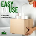thumbnail image 5 of ROWNAK Clear Heavy Duty Packaging Tape- 12 Rolls, 2.0 in.Wide x 110 Yards, 2.7mil Thick, 5 of 10