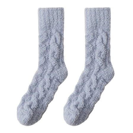 

Women Coral Fleece Socks In Autumn And Winter Plus Fleece Thickening Warm Stockings Womens Fuzzy Socks Bulk
