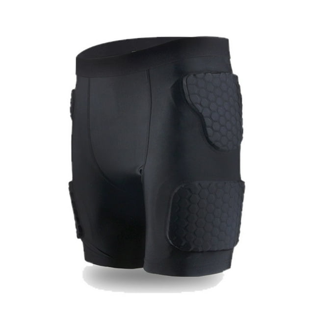 Chandail de Compression Rembourré pour Homme Protecteur de Côtes de Football, Coussinets de Poitrine et d'Épaule pour Football, Baseball, Basketball Équipement de Protection Résistant aux Impacts, Chandail de Sport Respirant