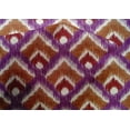 thumbnail image 4 of oneOone Cotton Silk Fabric Argyle Style Ikat Printed Craft Fabric BTY 42 Inch Wide, 4 of 4