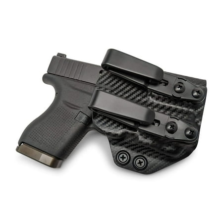 Concealment Express: Glock 43 w/ TLR-6 Tuckable Ambidextrous IWB KYDEX Gun