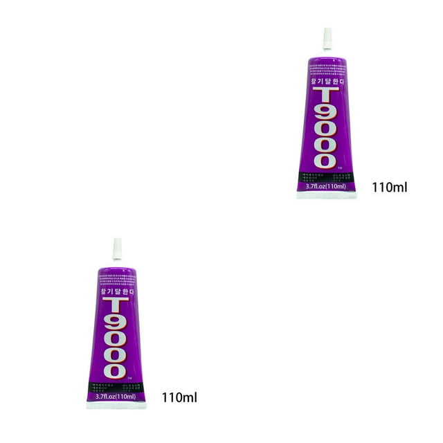 ziyahi Colle de Réparation pour Boîtier ABS Imperméable Adhésif pour Téléphone Intelligent Tablette Appareil Photo 110 ml 2 Ensembles