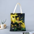 thumbnail image 2 of Eyes of Wakanda Bolso de tela con estampado de lienzo para mujer, bolsa de compras reutilizable y estética, con cremallera interior, regalo para mujer,40*40cm., 2 of 6