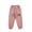 Pink, variant on Staki Girls Sweatpants Girls Pants Loose Lightweight Drawstring Waist Hip Hop Cargo Pants(Beige,3-4 Years)