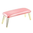 thumbnail image 3 of Gazechimp Manicure Hand Rest Non Slip Nail Hand Rest Stand Arm Rest for Nail Techs Use Pink and gold, 3 of 8