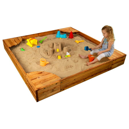 KidKraft Backyard Sandbox with Mesh Cover