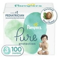thumbnail image 1 of Pampers Pure Protection Diapers, Super Econo Pack, 1 of 9