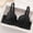 Black, variant on Seamless T-Shirt Everyday Bra Breathable Underwire Bra for Ladies Daily Shopping Gym Work Relaxation All-Day Fit