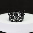 thumbnail image 4 of Couronne Ronde de Mariée Petite Couronne Coiffe de Mariée Fleur Accessoires pour Cheveux d'Enfant Robe de Mariage Couronne Complète Cadeau d'Anniversaire Couronne Ronde, 4 of 7
