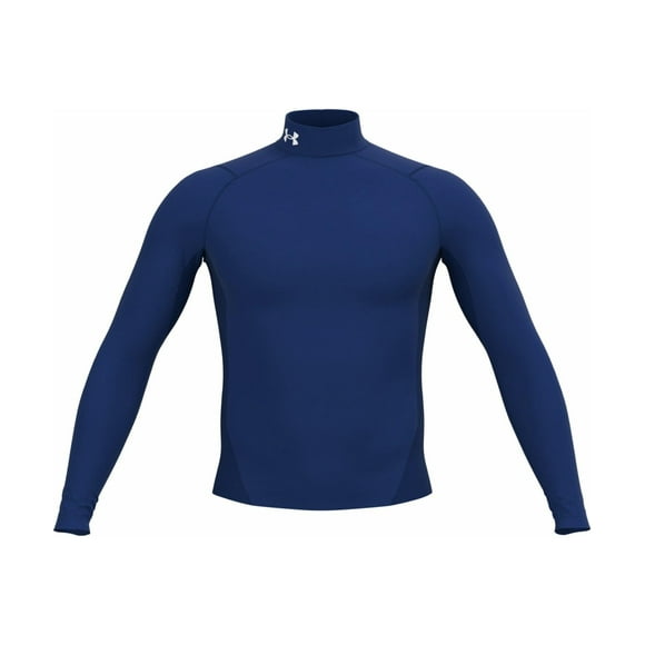 Malla Compresiva ColdGear Armour Cuello Simulado para Hombre Under Armour Color Royal Talla S