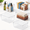 XL (Pack of 6), variant on Large (Pack of 6) Plastic Stackable Storage Containers with Lids